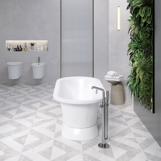 ВАЛЕНСИЯ ванна /гель-композит/белая/ Aqua de Marco