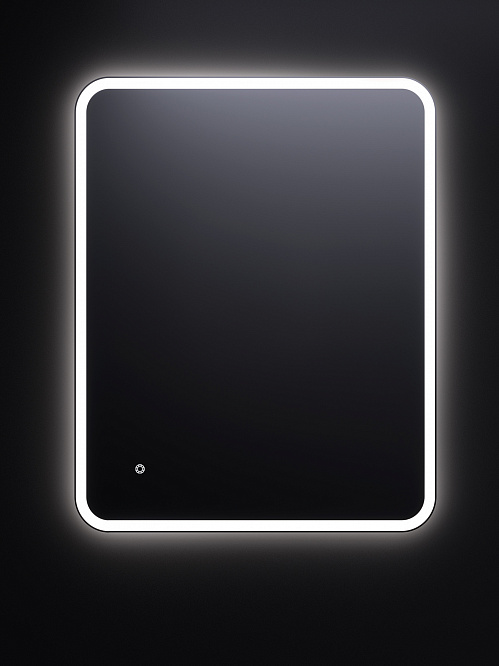 Зеркало с подсветкой КАПЕЛЛА (80*100 /100*80) /универсальное/ AQUA DE MARCO