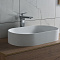 Alparini Delta 60см Solid Surface раковина накладная матовая